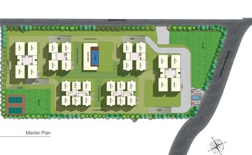 Master Plan in 3 BHK Apartment at Rajapushpa Infina, Manchirevula – for Sale