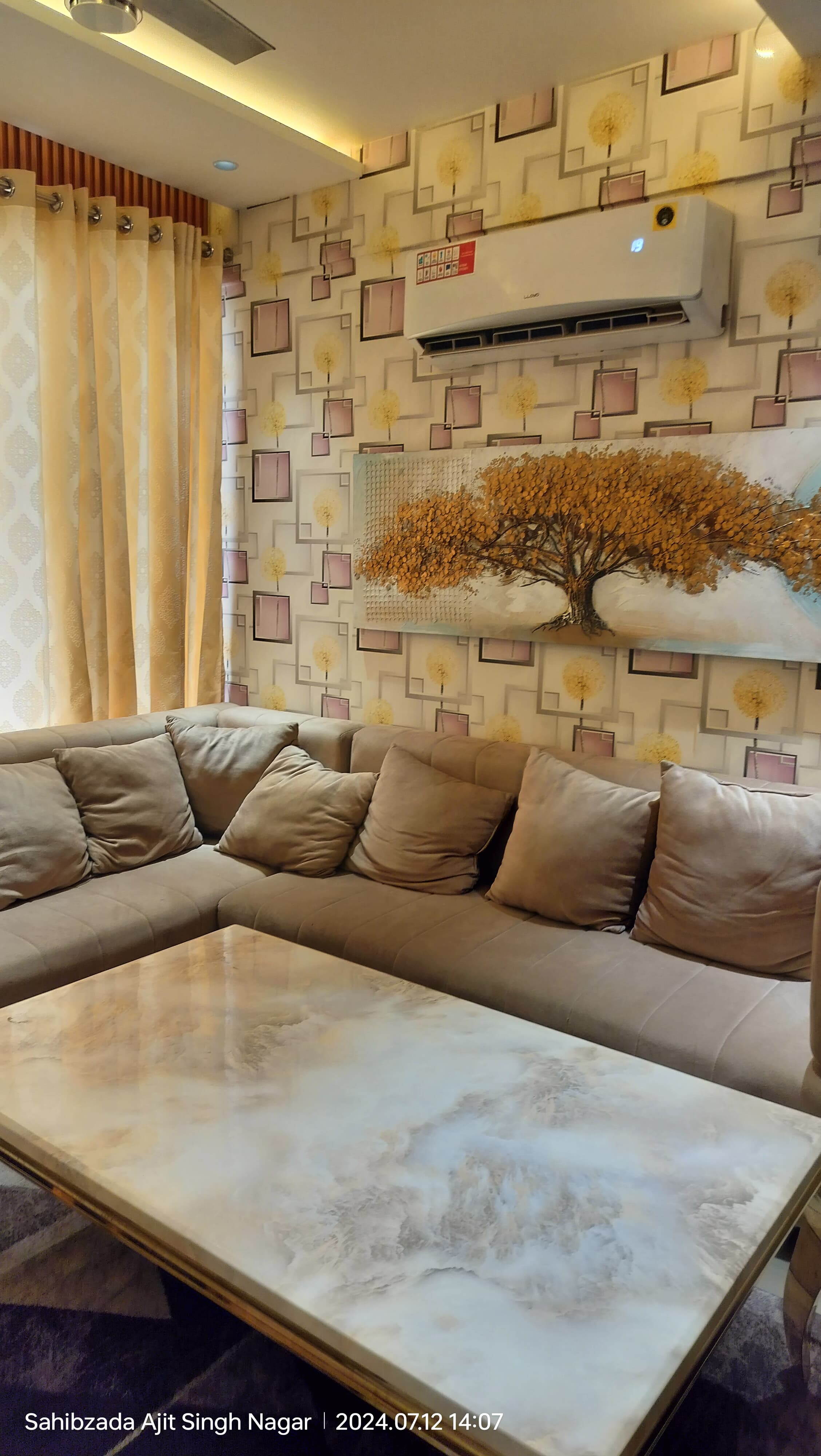 2 BHK Apartment For Rent in Affinity Greens International Airport Road Zirakpur  7309816