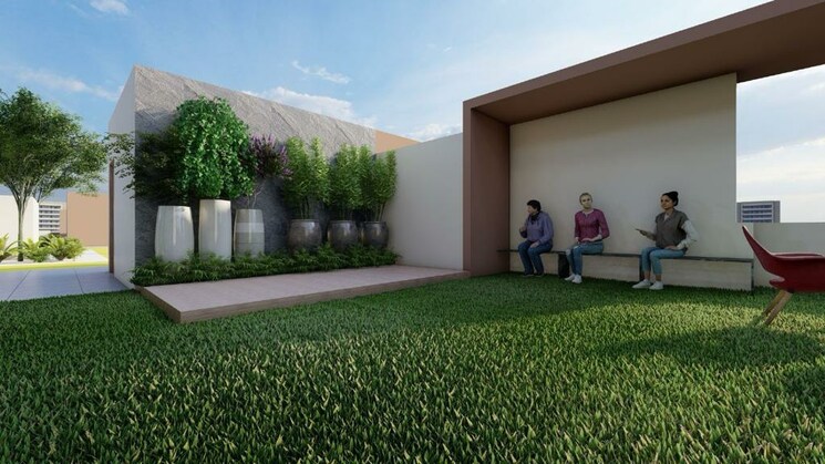 Garden, goodwills-palaash-riveria 2 Bedroom 742 Sq.Ft. Apartment In Kalewadi Pune 7309878