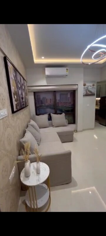 Living Room in 2 BHK Apartment at Filix Tower, Bhandup West – for Sale