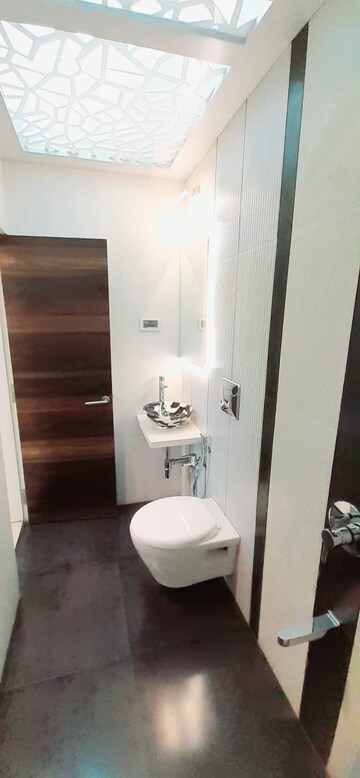 Bathroom in 2 BHK Apartment at Dynamic Crest, Shilphata – for Sale