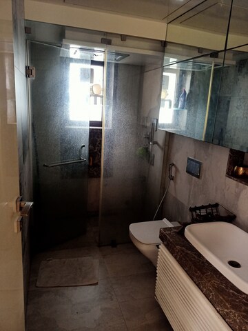 Bathroom in 3 BHK Apartment at Sahyadri Apartment Malad, Malad East – for Sale