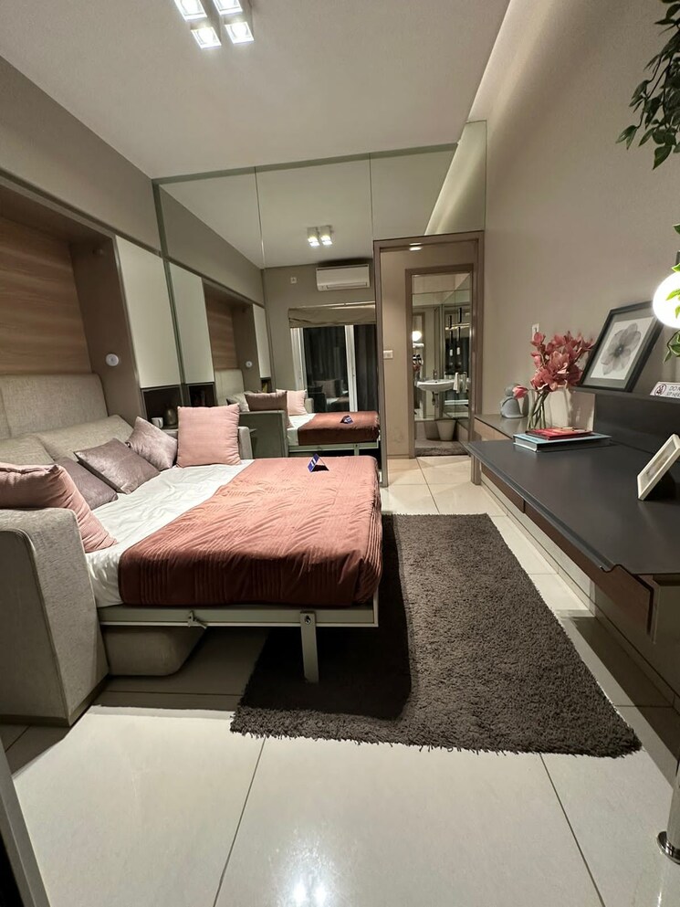 Master Bedroom, provident-palmvista 2 Bedroom 685 Sq.Ft. Apartment In Daighar Gaon Thane 7310403