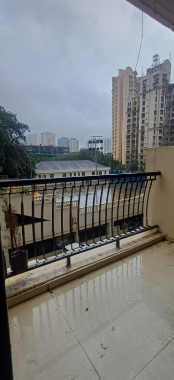 Balcony in 2 BHK Apartment at Raunak Laxmi Narayan Residency, Pokhran Road No 2 – for Sale