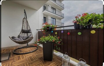 Balcony in 2 BHK Apartment at Srigdhas Rising East, Pocharam – for Sale