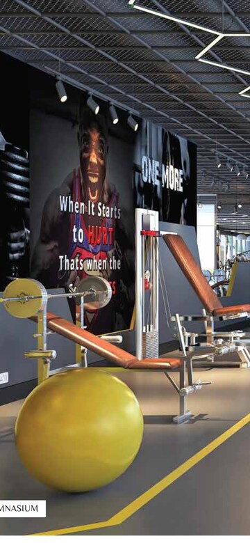 Gym in 3 BHK Apartment at Seawoods – for Sale