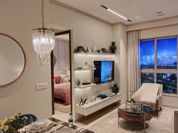 Living Room in 2 BHK Apartment at Balaji Residency Thakurli, Thakurli – for Sale