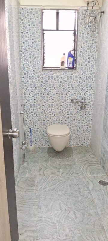 Bathroom in 2 BHK Apartment at Cosmos Apartment, Hadapsar – for Sale