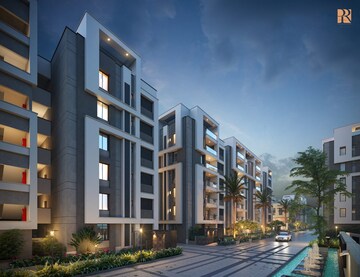 3 BHK Apartment – Exterior View View at Srigdhas Rising East, Pocharam - for Sale