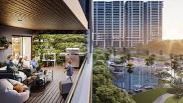 Balcony in 4 BHK Apartment at Smart World One DXP, Sector 113 – for Sale