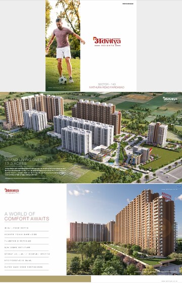3 BHK Apartment – Exterior View View at Advitya Homes, Sector 143 - for Sale