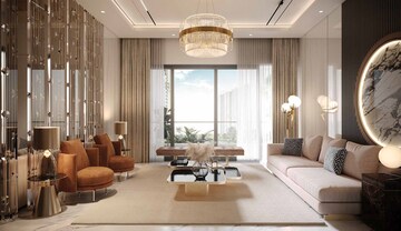 Living Room in 3 BHK Apartment at Sector 65 – for Sale