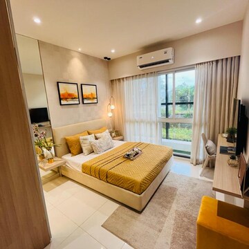 Living Room in 2 BHK Apartment at Metropolis Rivera, Koliwada – for Sale