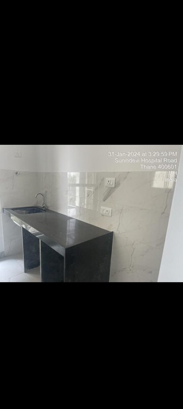 Kitchen in 2 BHK Apartment at Ashar Axis, Majiwada – for Sale