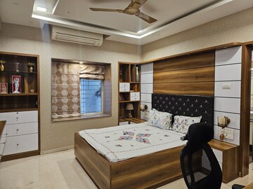 Bedroom in 3 BHK Apartment at Majestique Towers, Kharadi – for Sale