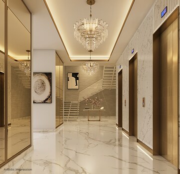 Bathroom in 2.5 BHK Apartment at M3M Capital, Sector 113 – for Sale