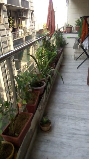 Balcony in 3 BHK Builder Floor at Mahavir Enclave – for Sale