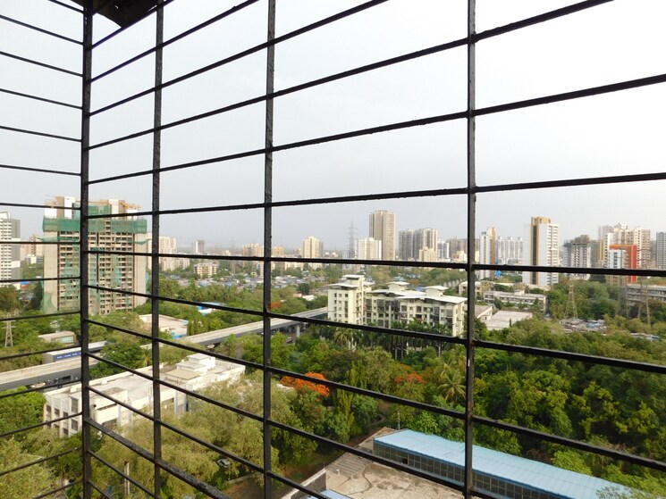 Balcony, chheda-heights 3 Bedroom 1350 Sq.Ft. Apartment In Bhandup West Mumbai 7312797