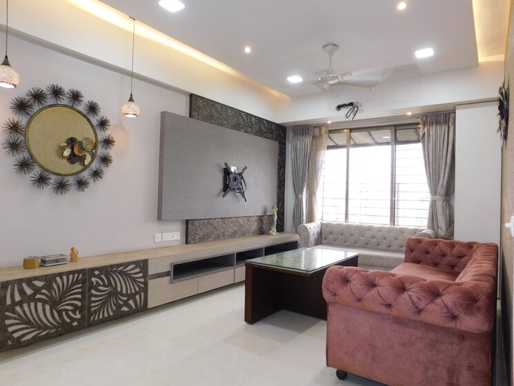 Living Room, chheda-heights 3 Bedroom 1350 Sq.Ft. Apartment In Bhandup West Mumbai 7312797