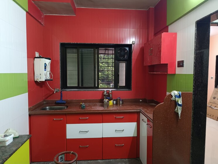 Kitchen, bhakti-society 1 Bedroom 555 Sq.Ft. Apartment In Kalwa Thane 7312833