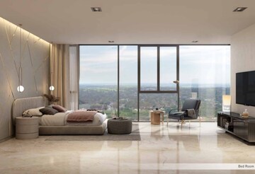 Living Room in 4 BHK Apartment at SAS Crown, Kokapet – for Sale
