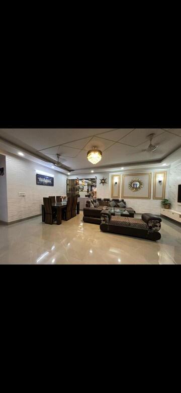 Living Room in 4 BHK Builder Floor at Saket – for Sale