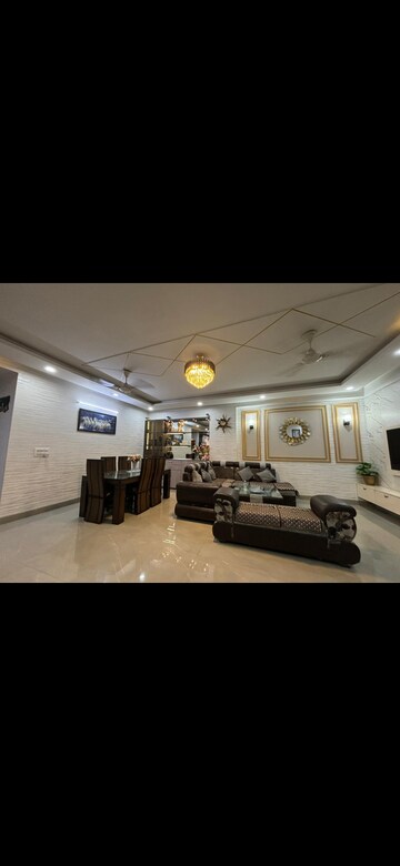 Living Room in 4 BHK Builder Floor at Saket – for Sale
