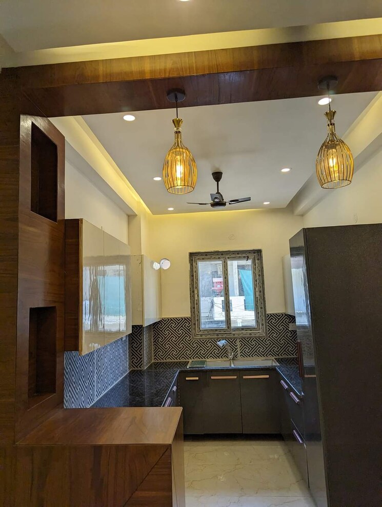 Kitchen, green fields colony 3 Bedroom 1920 Sq.Ft. Builder Floor In Green Fields Colony Faridabad 7313179