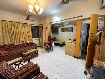 Living Room in 1 BHK Apartment at Bakul Apartments, Dahisar East – for Sale
