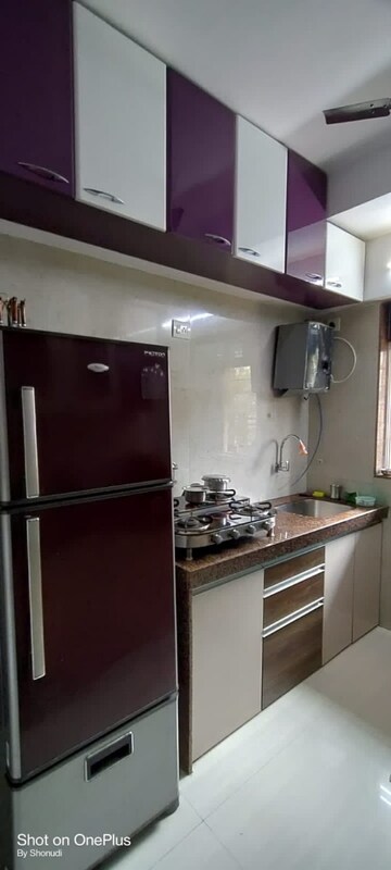 Kitchen in 1 BHK Apartment at Raj Rudraksha, Dahisar East – for Sale