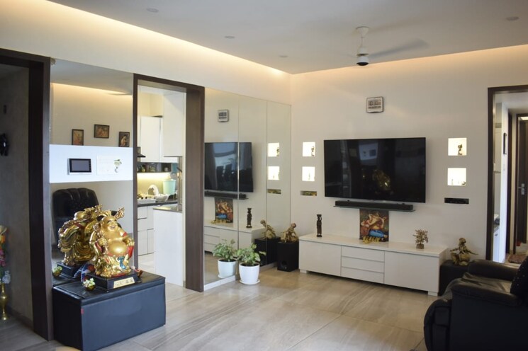 Living Room, welworth-celina 3 Bedroom 1110 Sq.Ft. Apartment In Baner Pune 7313611