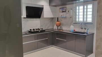 Kitchen in 3 BHK Apartment at Crown Whistling Woods, Kokapet – for Sale