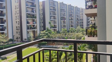 Balcony in 3 BHK Apartment at Crown Whistling Woods, Kokapet – for Sale