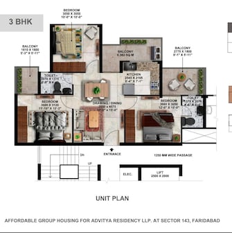 3 BHK Builder Floor For Resale in Advitya Homes Sector 143 Faridabad  7314307