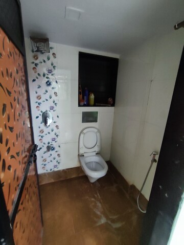 Bathroom in 1 BHK Apartment at Krishna Greenland Park Vastu Federation, Ghodbunder Road – for Sale