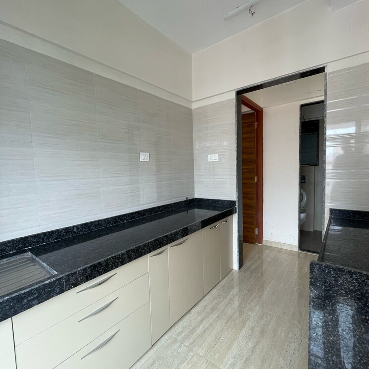 Kitchen, je-and-vee-om-trimurti 2 Bedroom 687 Sq.Ft. Apartment In Dindoshi Mumbai 7314484