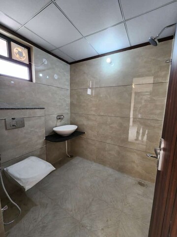 Bathroom in 3 BHK Apartment at Patrakar Colony – for Sale