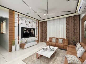 Living Room in 1 BHK Apartment at Nalasopara East – for Sale
