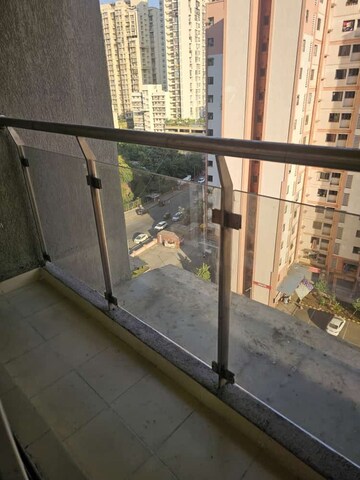 Balcony in 1 BHK Apartment at Bhairaav Goldcrest Residency, Ghansoli – for Sale