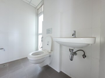 Bathroom in 1.5 BHK Apartment at Godrej Emerald, Ghodbunder Road – for Sale