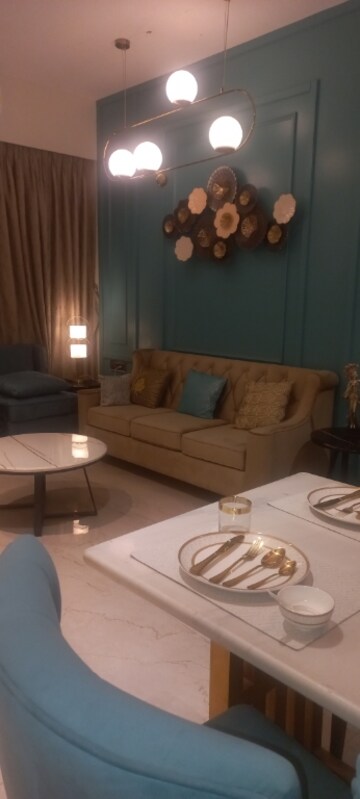 Living Room in 2 BHK Apartment at N Rose Northern Hills, Dahisar East – for Sale