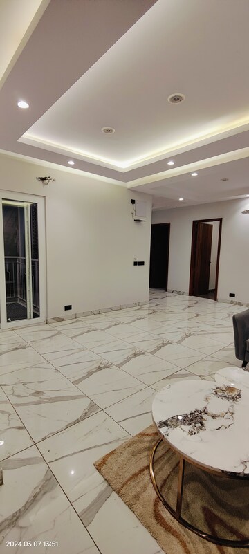 Living Room in 3 BHK Apartment at Raj Nagar Extension – for Sale