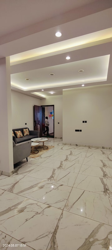 Living Room in 3.5 BHK Apartment at Raj Nagar Extension – for Sale
