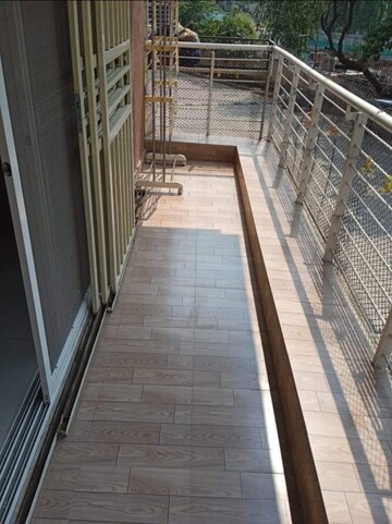 Balcony in 3 BHK Apartment at Salarpuria H And M Royal, Kondhwa – for Rent