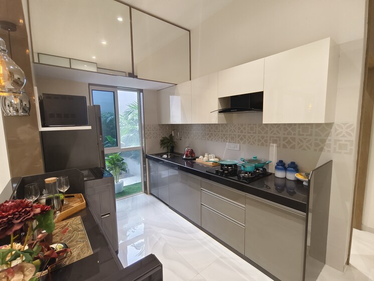 Kitchen, ornate-serenity 3 Bedroom 702 Sq.Ft. Apartment In Naigaon East Palghar 7315838