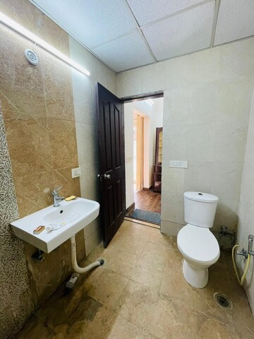 Bathroom in 3 BHK Apartment at Spring Greens Phase I, Faizabad Road – for Sale