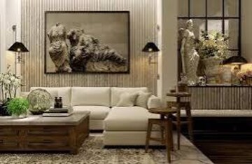 Living Room in 3 BHK Apartment at Sobha Altus, Sector 106 – for Sale
