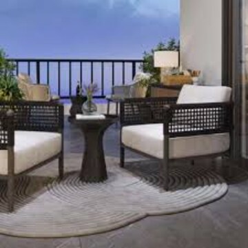 Living Room in 4 BHK Apartment at Sobha Altus, Sector 106 – for Sale