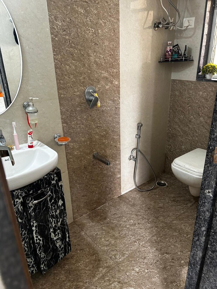 Bathroom, swaraj-sairaj 1 Bedroom 600 Sq.Ft. Apartment In Rabale Sector 8 Navi Mumbai 7316764
