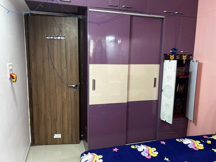 Bedroom, juhi-serenity 3 Bedroom 672 Sq.Ft. Apartment In Ghansoli Navi Mumbai 7316781